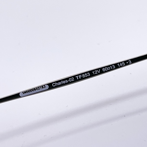 NEW TOM FORD TF853 12V UNISEX AVIATOR SUNGLASSES TOM FORD CHARLES-02 FT0853/S - Picture 10 of 12